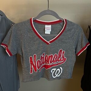 Washington Nationals Crop Top